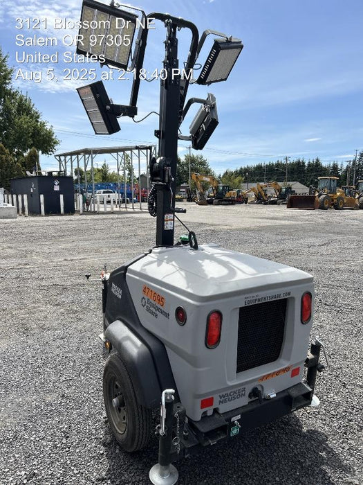 2024 Wacker Neuson LTT4 Diesel, Kohler KDW702, Deep Sea Controller, Auto Start, LED 320W, Bypass Outlet, T3