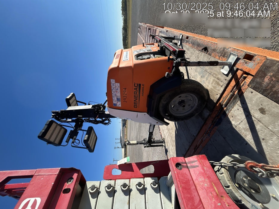 2024 Generac MLT2 Diesel, Flex Switch 120V Input, Powerzone Controller, 
(4) 320W LED Lights, 4kW Generator, 39.9 Gal Fuel Tank, 2" Ball, T3