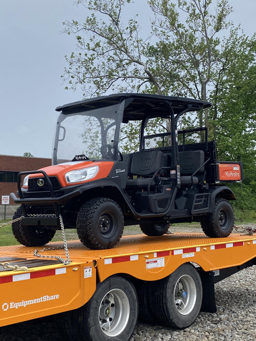 2022 Kubota RTV-X1140W-H Plastic Canopy, Windshield Acrylic Clear, LED Strobe Light, Wire Harness Kit, Back up Alarm
