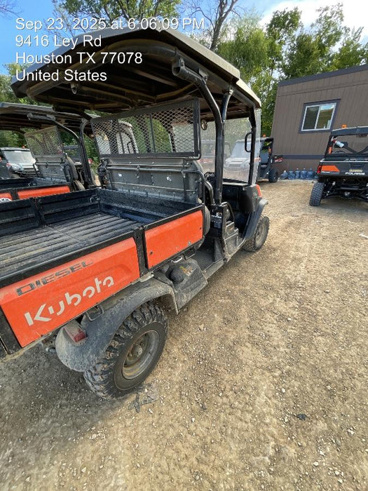 2021 Kubota RTV-X1140W-H Plastic Canopy, Windshield Acrylic Clear, LED Strobe Light, Wire Harness Kit, Back up Alarm