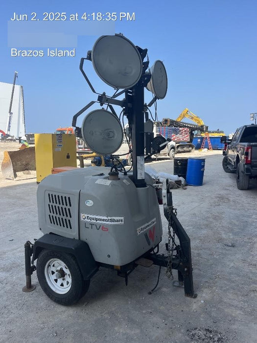 2018 Wacker Neuson LTV6L-MH Wacker Neuson LTV6L Towable Light Tower