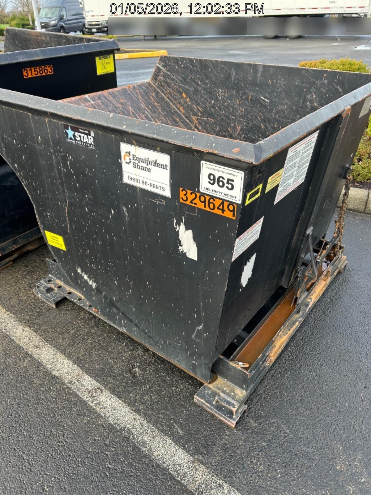 2023 STAR INDUSTRIES M-1820 - Self-Dump Hopper