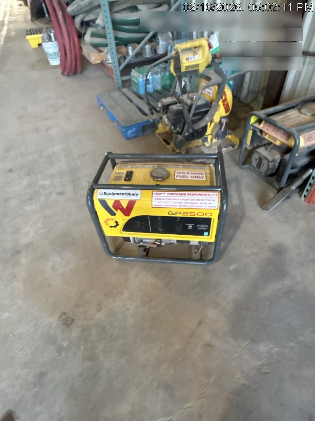 2021 WACKER NEUSON GP2500A