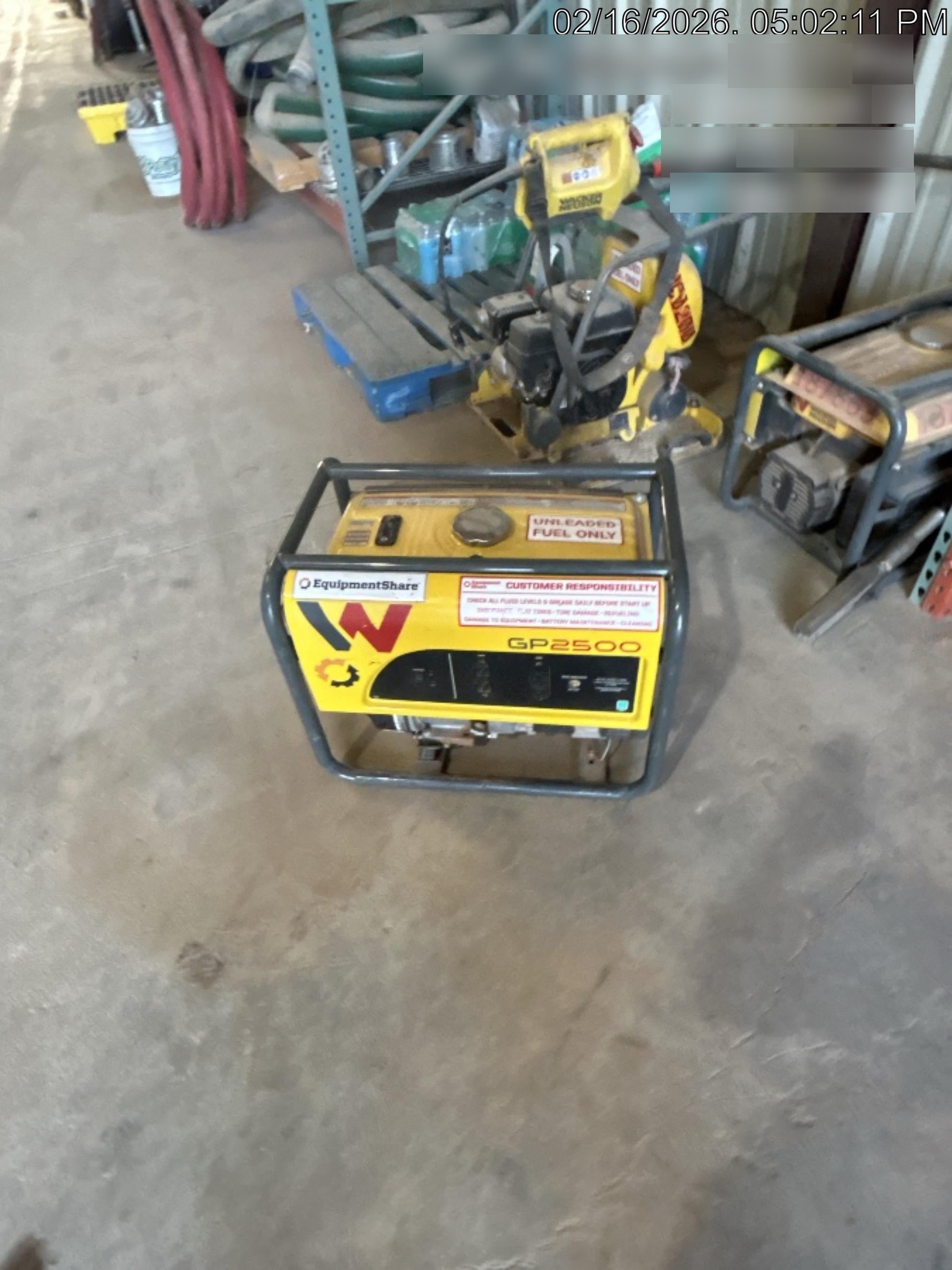 2021 WACKER NEUSON GP2500A