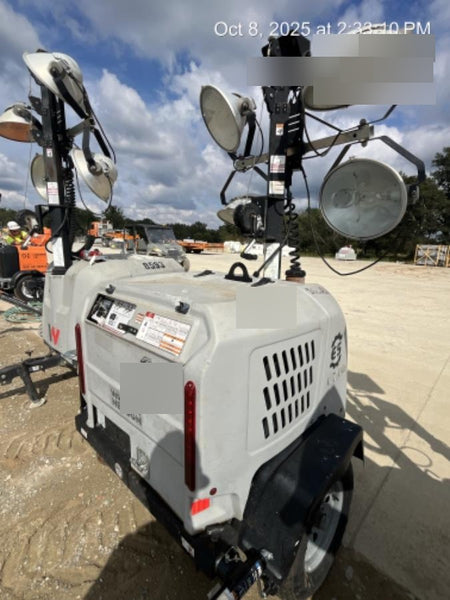 2018 Wacker Neuson LTV6L-MH Wacker Neuson LTV6L Mobile Light Tower w/Fuel Level Sensor Installed