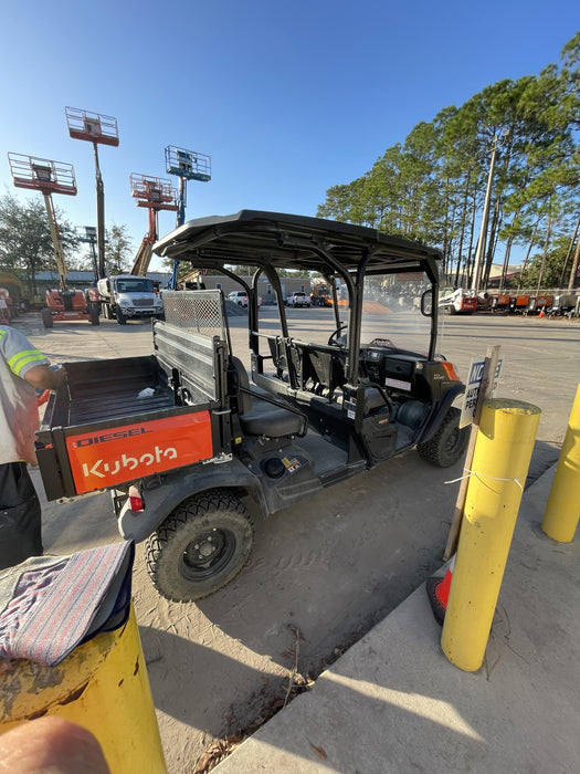 2022 Kubota RTV-X1140W-H Plastic Canopy, Windshield Acrylic Clear, LED Strobe Light, Wire Harness Kit, Back up Alarm