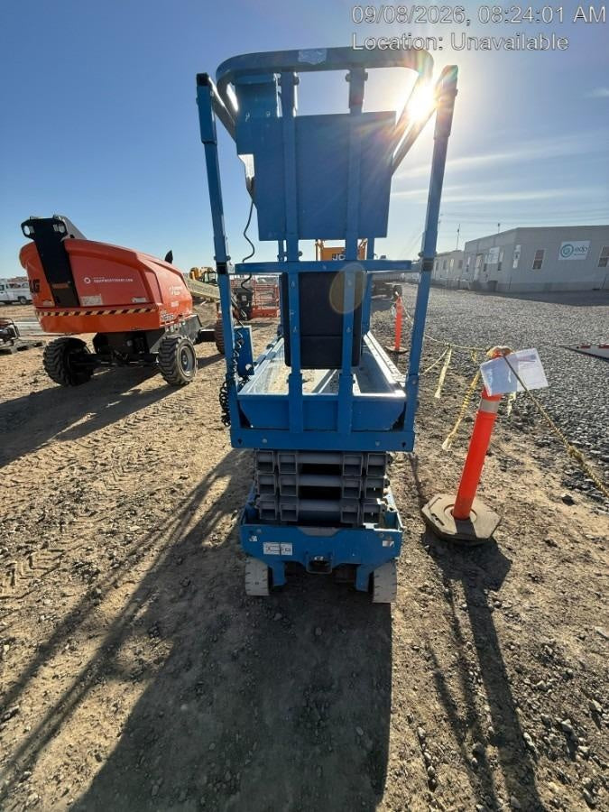 2020 Genie GS-1930 Solid Non Marking Tires, Beacon, Folding rails with half height swing gate, 800W Inverter