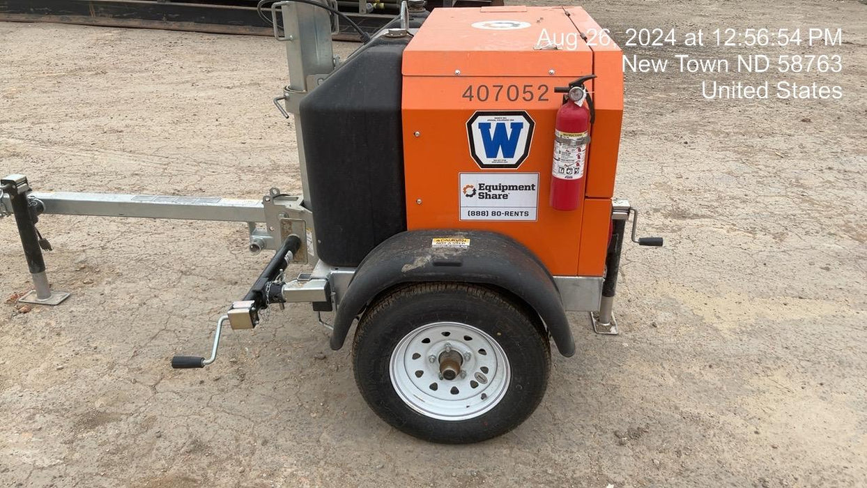2024 Wanco WLTT-4MM4K Diesel, Deep Sea Controller, Shore Power Plug, Auto Start, (4) 350W LED Floodlights, 4kW Generator, 60 Gal Fuel Tank, 2" Ball, T3