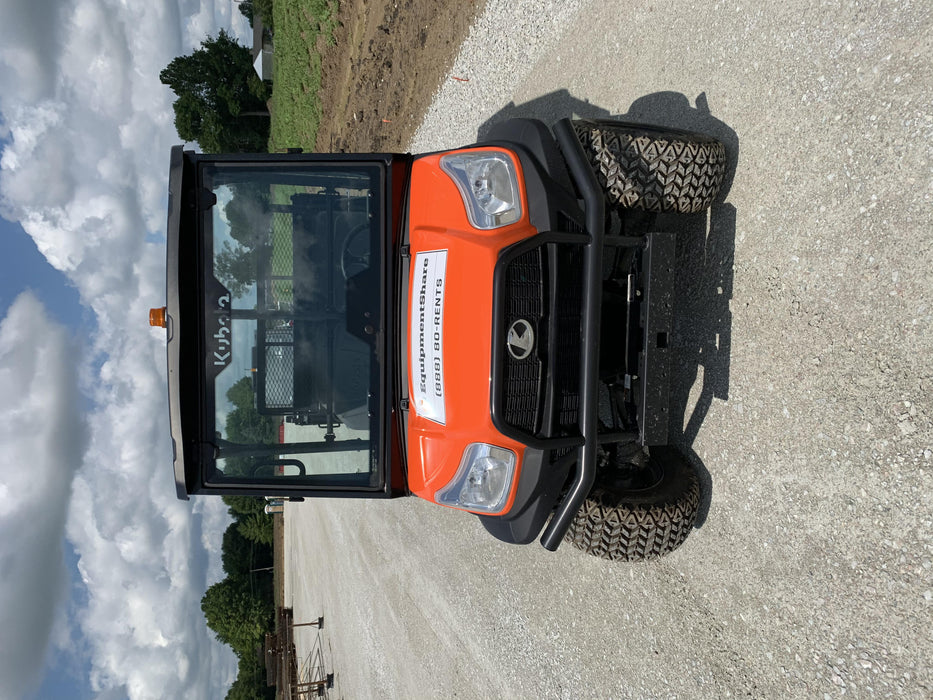 Kubota RTV-X1140W-H 4WD, LED Strobe, Windshield Acrylic Clear, Plastic Canopy, Wire Harness Kit, Backup Alarm