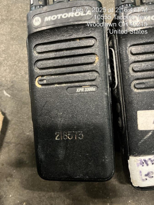 2021 MOTOROLA XPR3300E