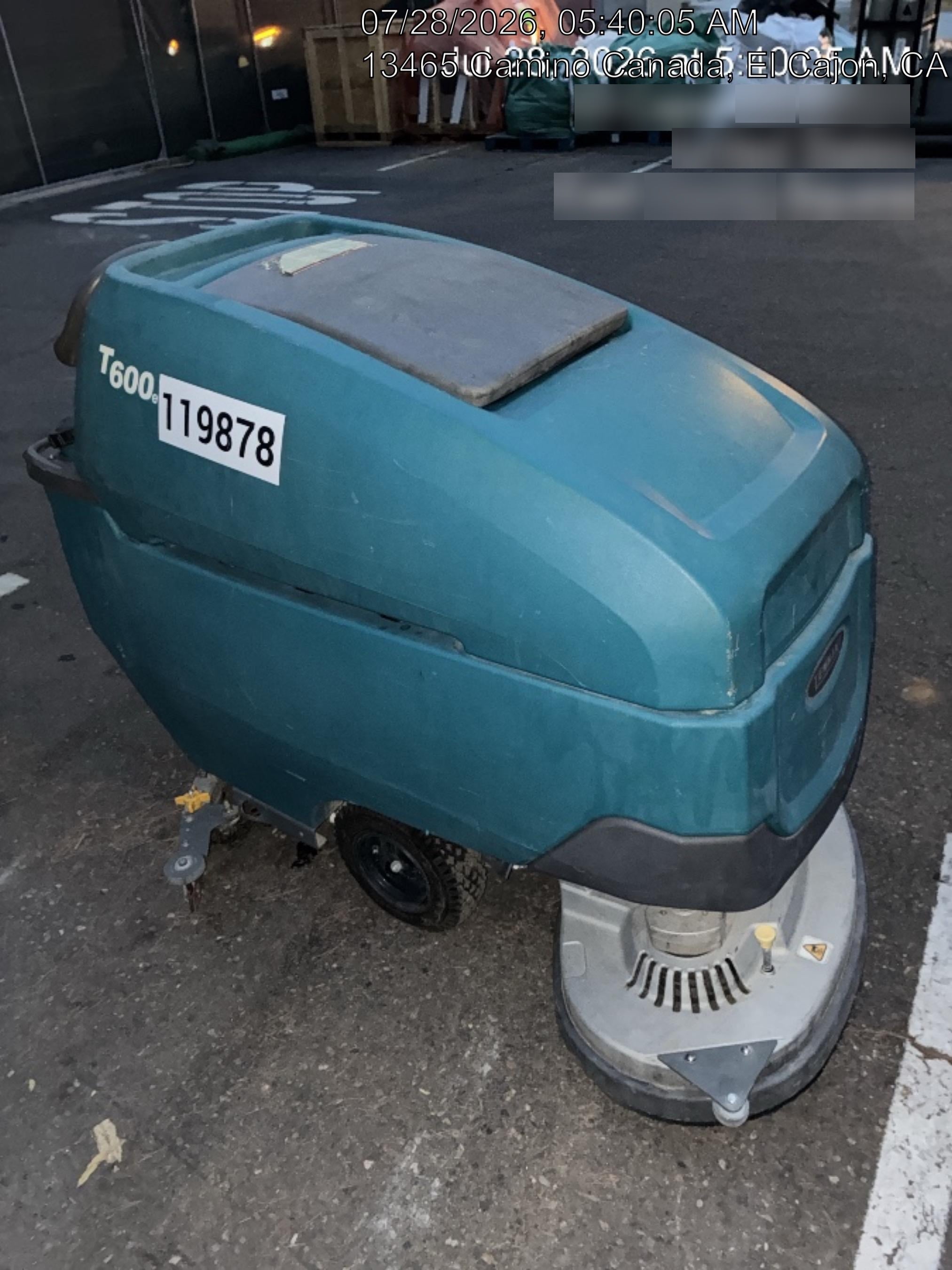 2020 TENNANT T600E