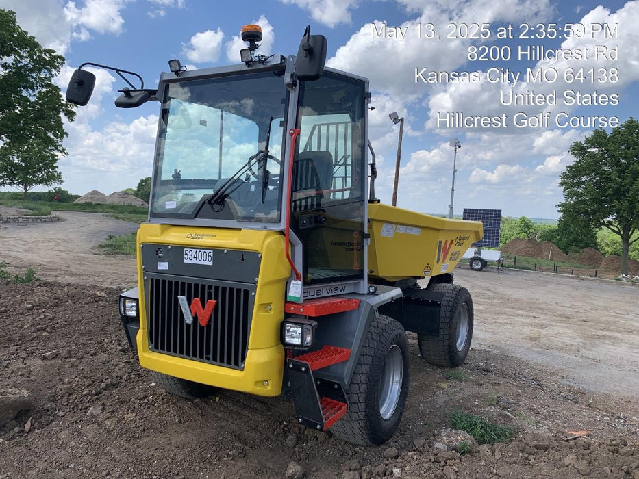 2025 WACKER NEUSON DV605 Cab Turf Tires