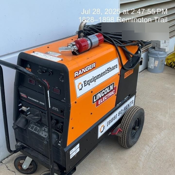 2024 Lincoln Electric Ranger 305 LPG Ranger 305 LPG (KOHLER) ONEPAK K5448-1 ES Orange