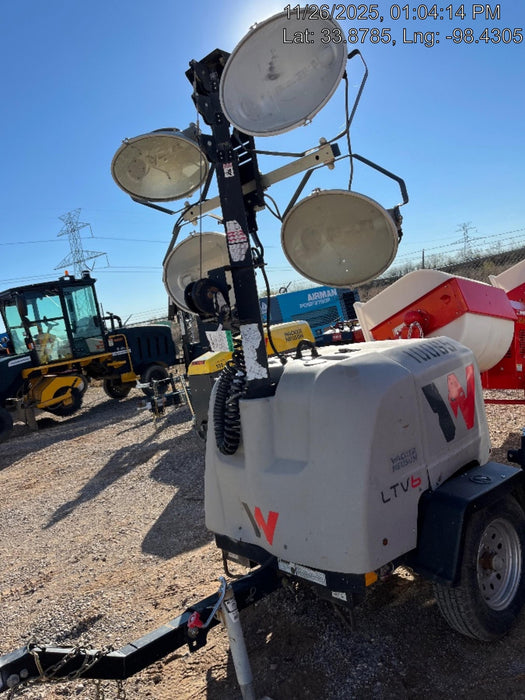 2018 Wacker Neuson LTV6K-MH Wacker Neuson LTV6K Towable Light Tower