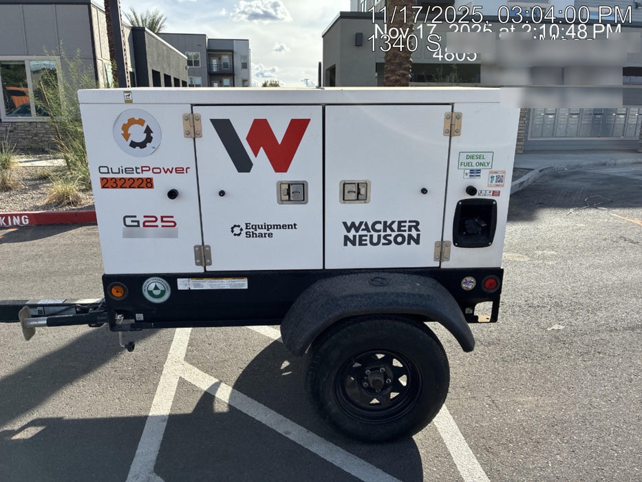 2022 WACKER NEUSON G25