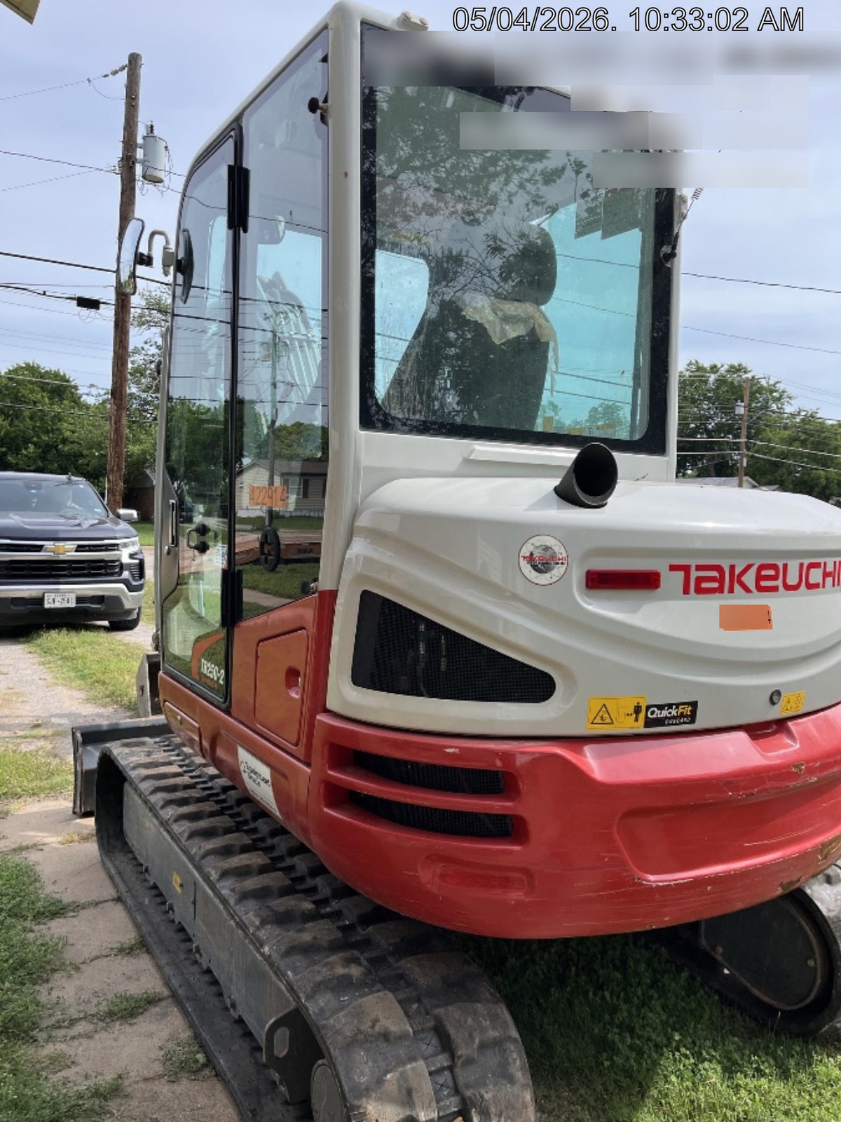 2024 TAKEUCHI TB250-2CR