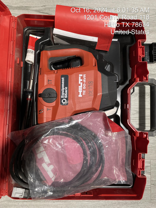 2020 HILTI TE 50-AVR