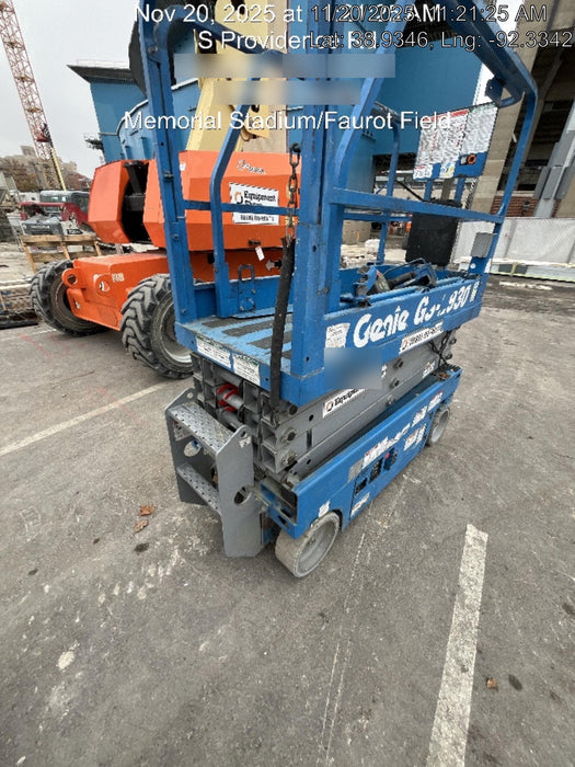 2020 Genie GS-1930 Solid Non Marking Tires, Beacon, Folding rails with half height swing gate
