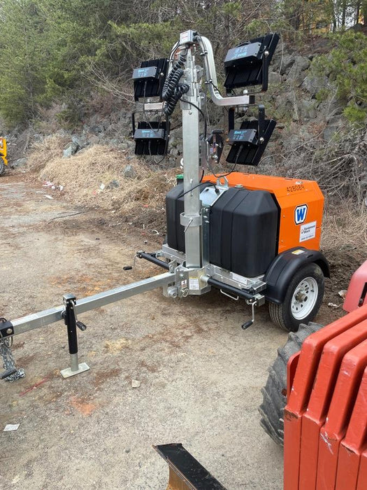 2024 Wanco WLTT-4MM4K Diesel, Deep Sea Controller, Shore Power Plug, Auto Start, (4) 350W LED Floodlights, 4kW Generator, 60 Gal Fuel Tank, 2" Ball, T3