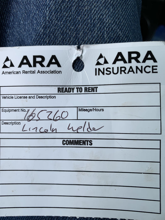 2021 Lincoln Electric Vantage 549X VANTAGE 549X READY-PAK 3 (EQUIPMENTSHARE)