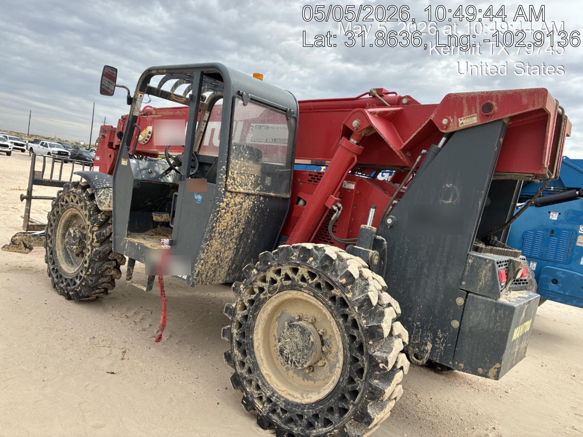 2018 Manitou MTA10055 Manitou MTA10055 - Canopy, Worklights, Beacon, 66" Carriage, 60" Forks, Solid Tires, Aux Hydraulics