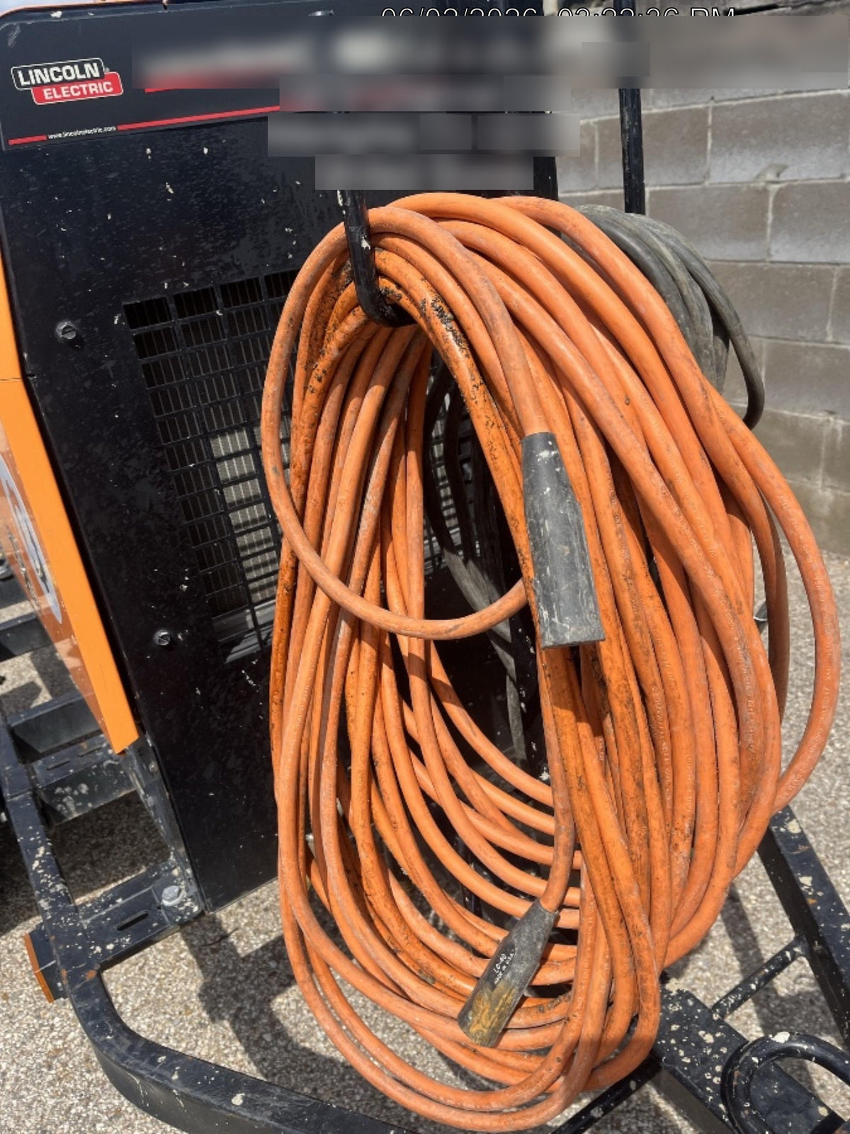 2021 Lincoln Electric Vantage 322 Vantage 322 Ready Pak 3 w/ Decals, ORANGE (includes trailer, cable rack, fender light kit) NO Telematics