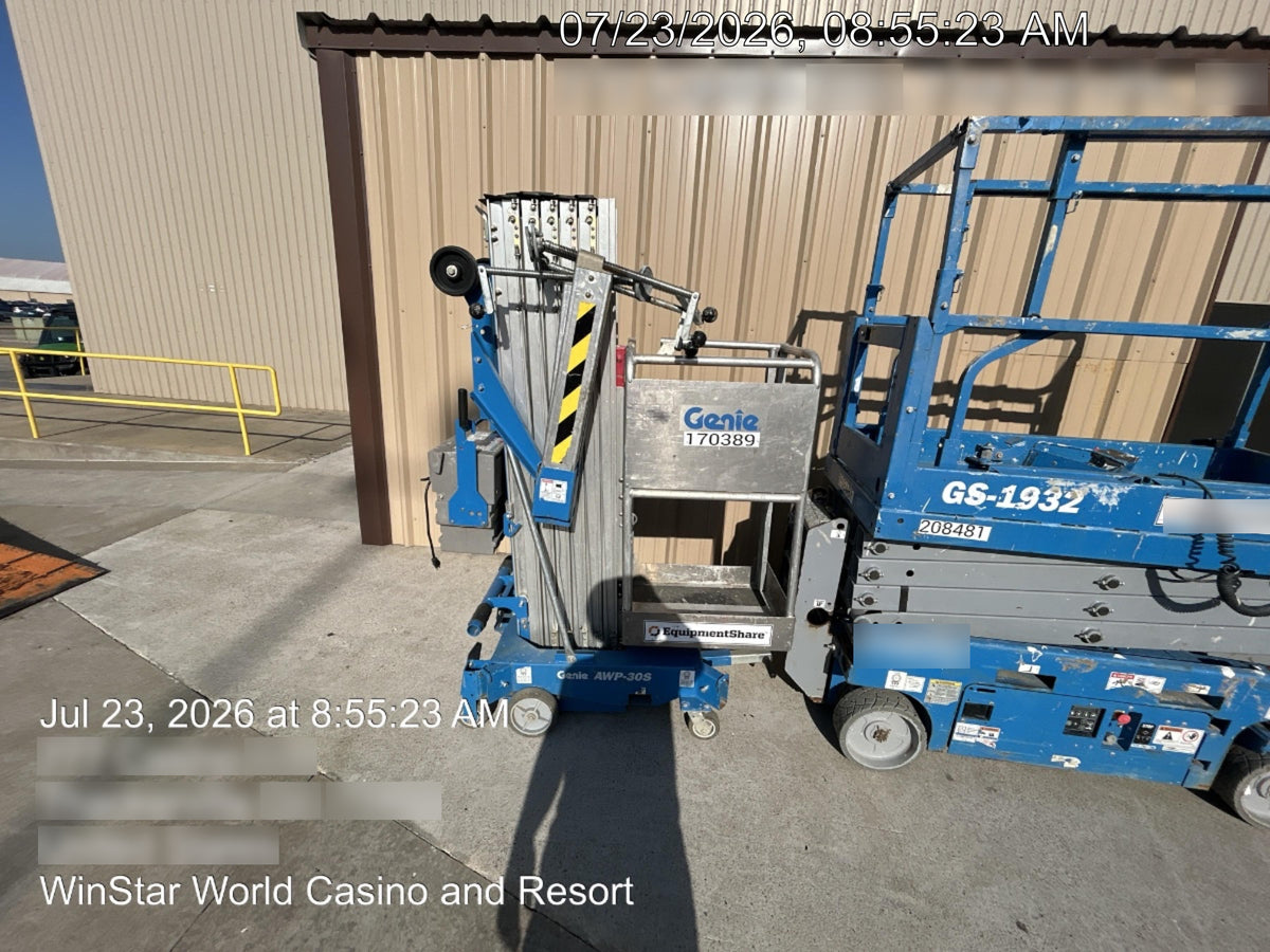 2021 GENIE AWP-30S DC