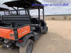 Kubota RTV-X1140W-H Plastic Canopy, Windshield Acrylic Clear, LED Strobe Light, Wire Harness Kit, Back up Alarm