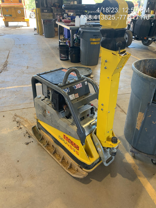 2020 Wacker Neuson DPU4545HEH Walk Behind Reversible Plate Compactor, Diesel