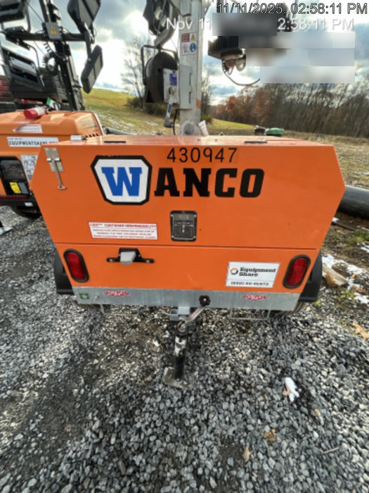 2024 Wanco WLTT-4MM4K Diesel, Deep Sea Controller, Shore Power Plug, Auto Start, (4) 350W LED Floodlights, 4kW Generator, 60 Gal Fuel Tank, 2" Ball, T3