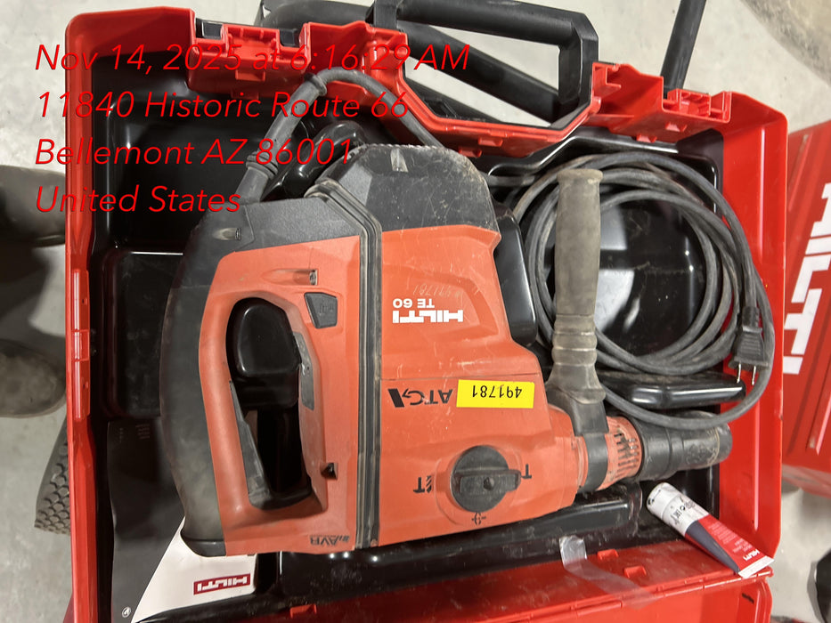 2025 HILTI TE 60-ATC/AVR