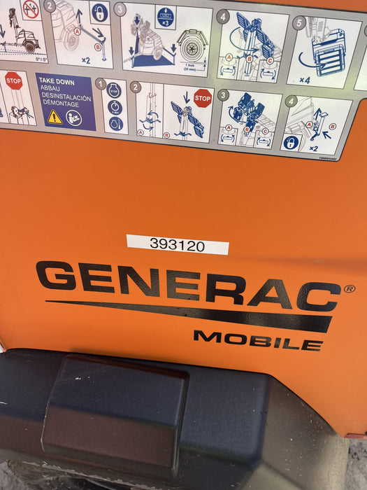 2024 Generac MLT2 Diesel, Flex Switch 120V Input, Powerzone Controller, 
(4) 320W LED Lights, 4kW Generator, 39.9 Gal Fuel Tank, 2" Ball, T3