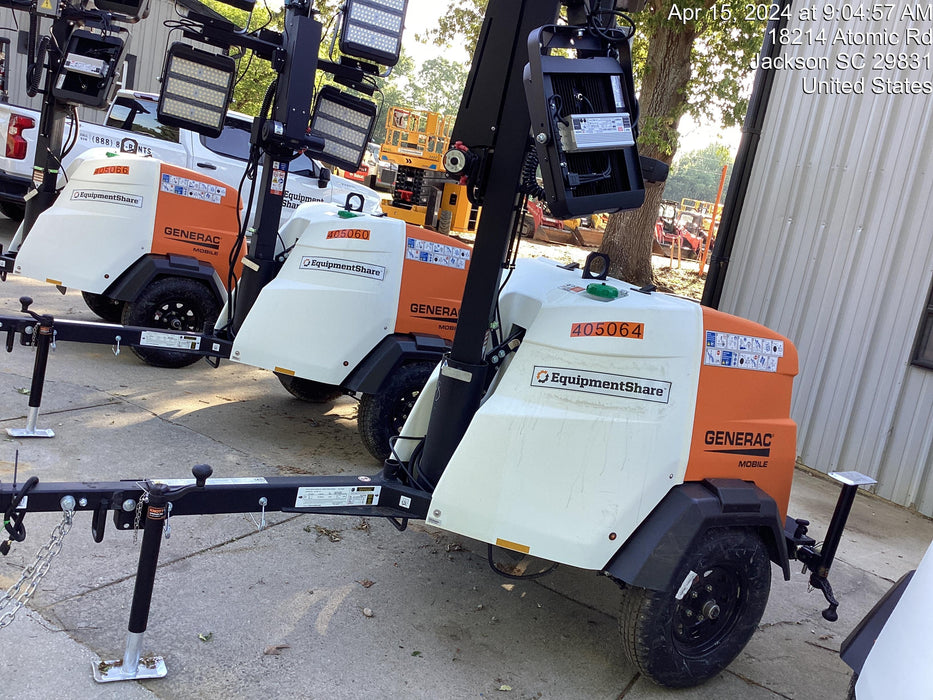 2024 Generac MLT6SKDS-STD4 ELEC WINCH Diesel, Electric Winch Mast, Powerzone Controller, (4) 320W LED Lights, 4kW Generator, 39.9 Gal Fuel Tank, 2" Ball, T3
