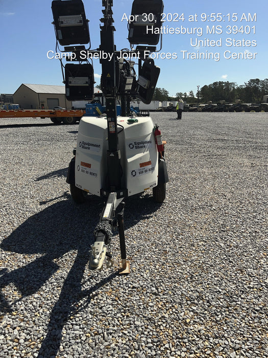 2023 Generac MLT2 Diesel, Flex Switch 120V Input, Powerzone Controller, 
(4) 320W LED Lights, 4kW Generator, 39.9 Gal Fuel Tank, 2" Ball, T3