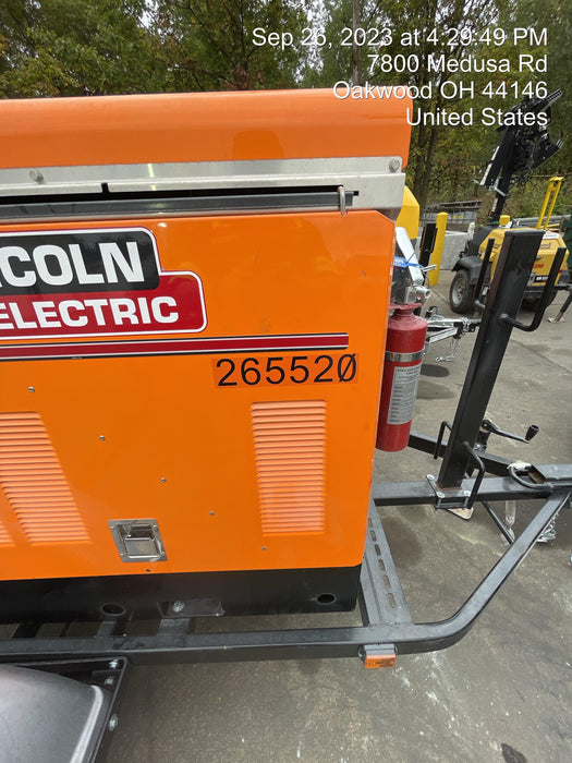 2022 Lincoln Electric Vantage 549X Crosslink Technology, Trailer Mounted, ES Decals, T3