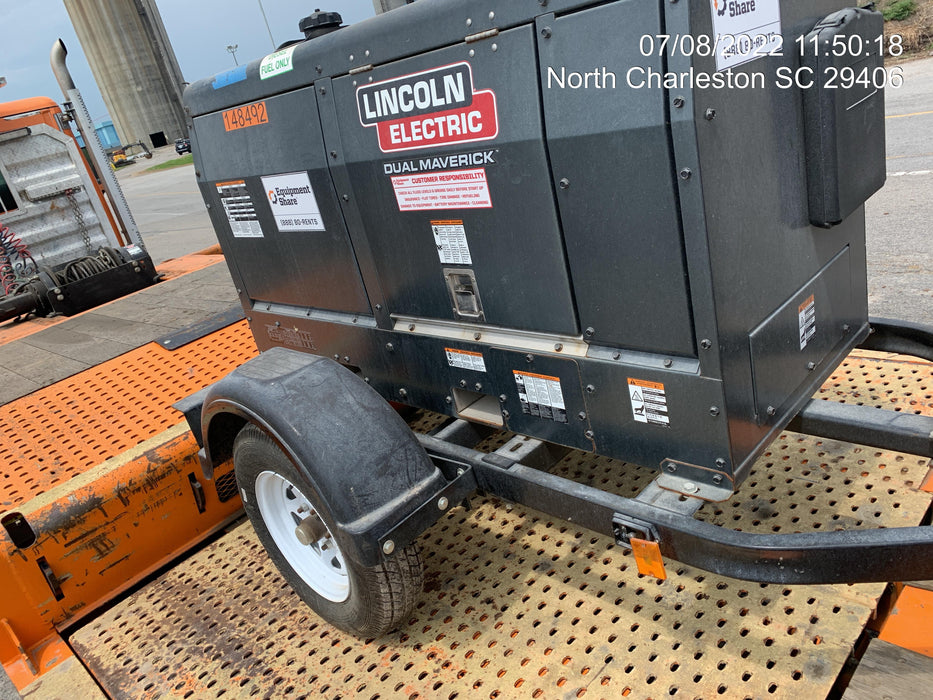 2021 Lincoln Electric Dual Maverick 200/200X Ready Pak 3 (includes trailer, cable rack, fender light kit)