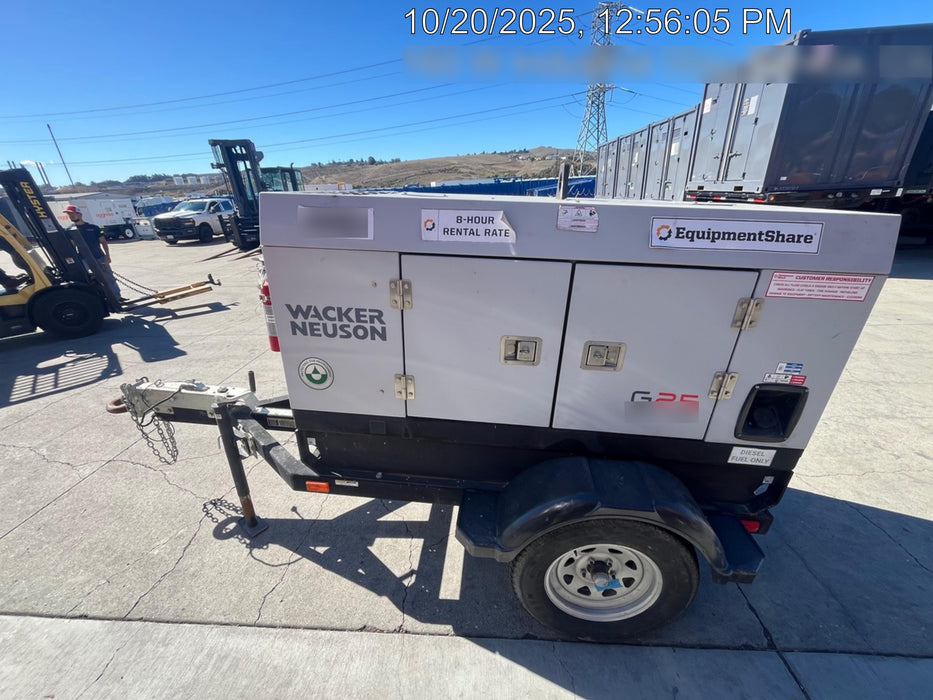 2019 WACKER NEUSON G25