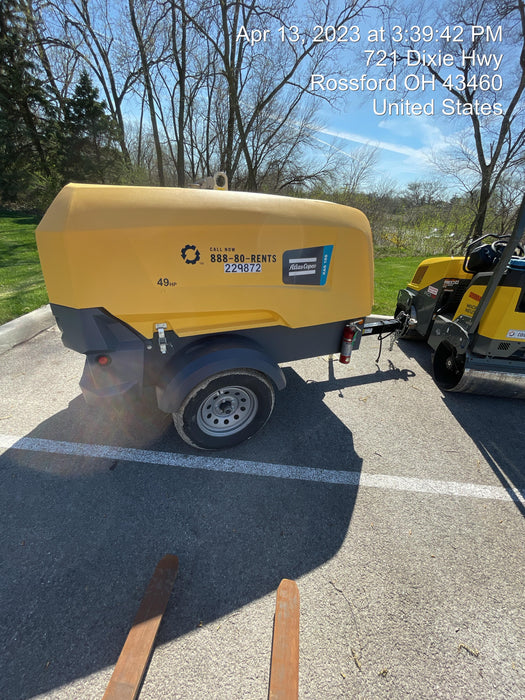 2022 ATLAS COPCO XAS188 CWK