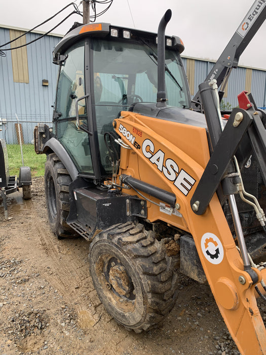 2020 Case 580N EP - Extendable Backhoe Cab/Heat/Air, 4WD, Extendable Stick, Pilot Controls, 2 Way Hydraulics, Ride Control, TAG Manual QC