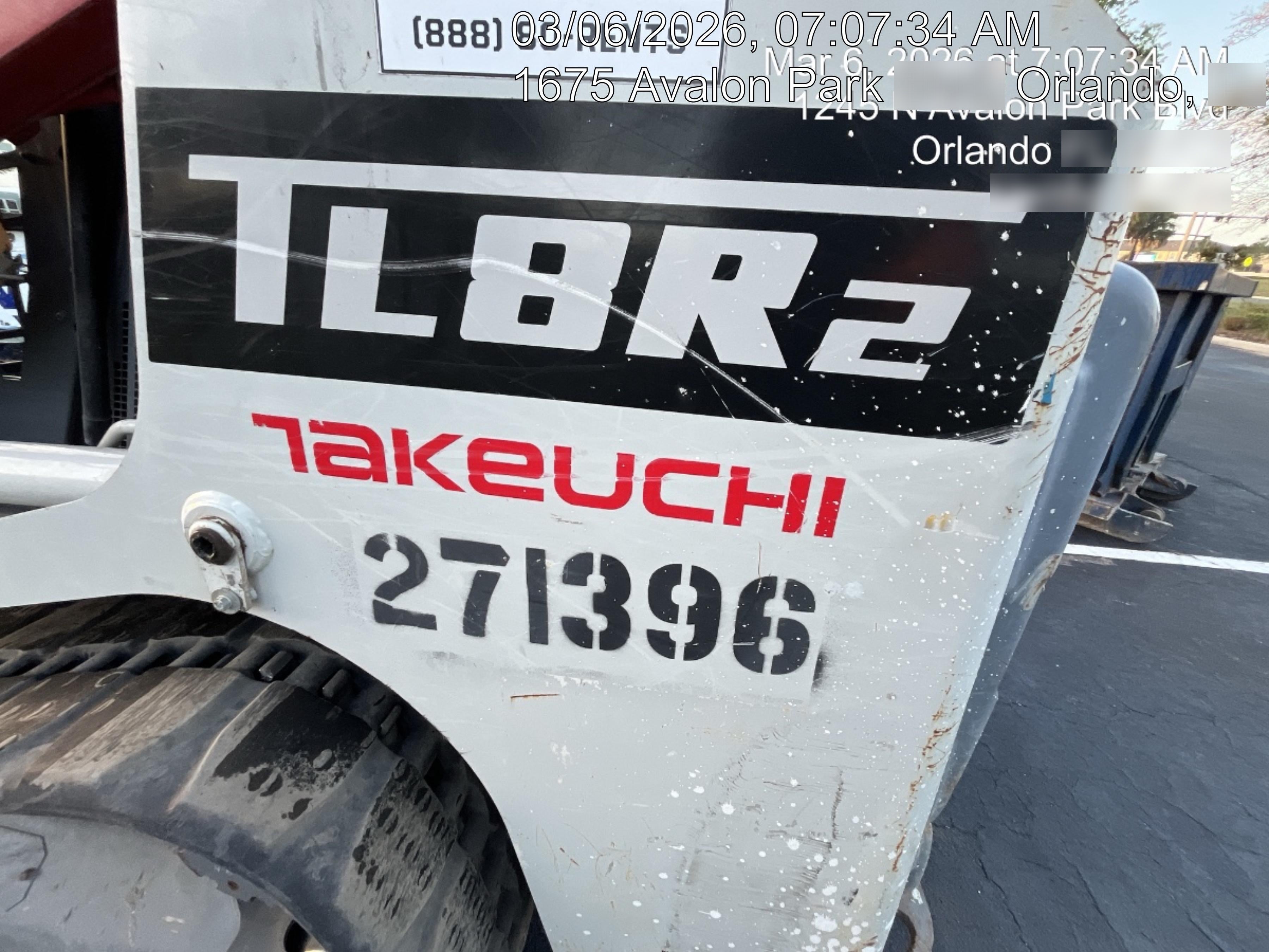 2022 TAKEUCHI TL8R2-R