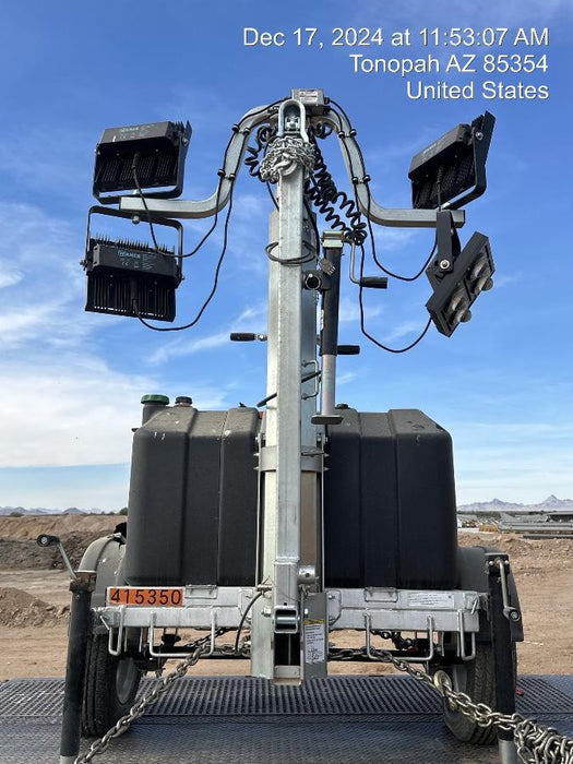 2024 Wanco WLTT-4MM4K Diesel, Deep Sea Controller, Shore Power Plug, Auto Start, (4) 350W LED Floodlights, 4kW Generator, 60 Gal Fuel Tank, 2" Ball, T3