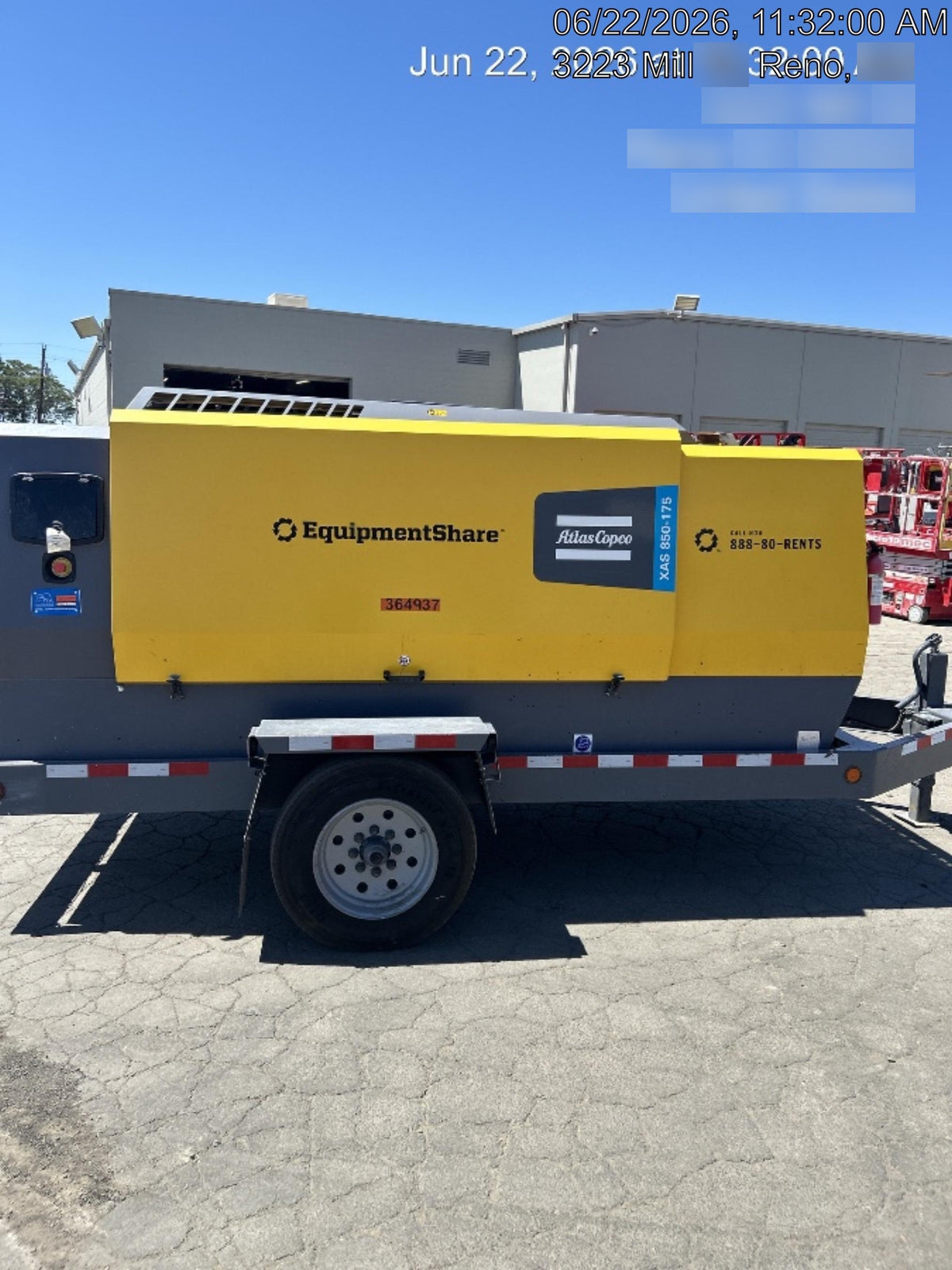 2023 ATLAS COPCO XAS 850