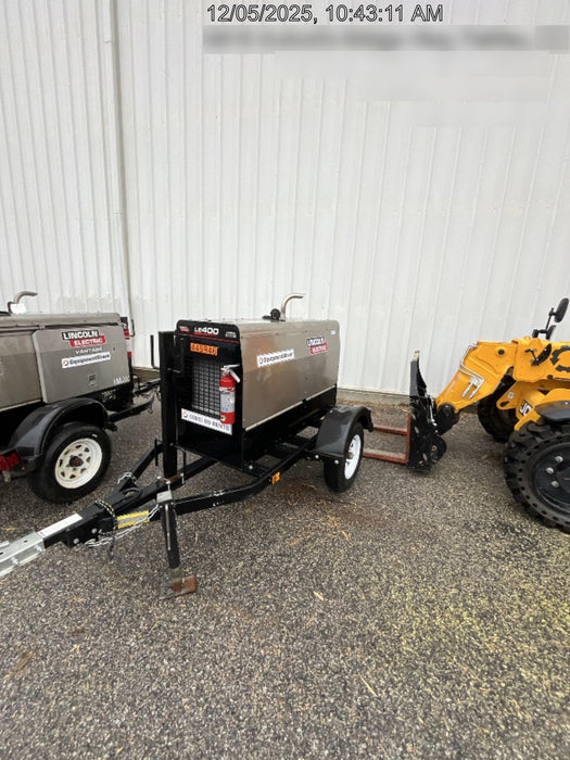 2024 Lincoln Electric LE400 Kubota V1505, Trlr, Cable Rack, Light Kit, ES Decals, T3