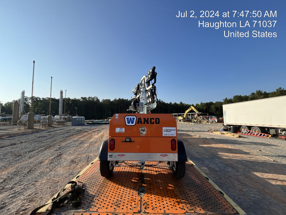 2024 Wanco WLTT-4MM4K Diesel, Deep Sea Controller, Shore Power Plug, Auto Start, (4) 350W LED Floodlights, 4kW Generator, 60 Gal Fuel Tank, 2" Ball, T3