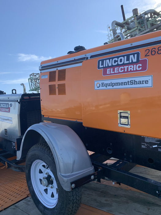 2022 Lincoln Electric LE400 Kubota V1505, Trlr, Cable Rack, Light Kit, ES Decals, T3