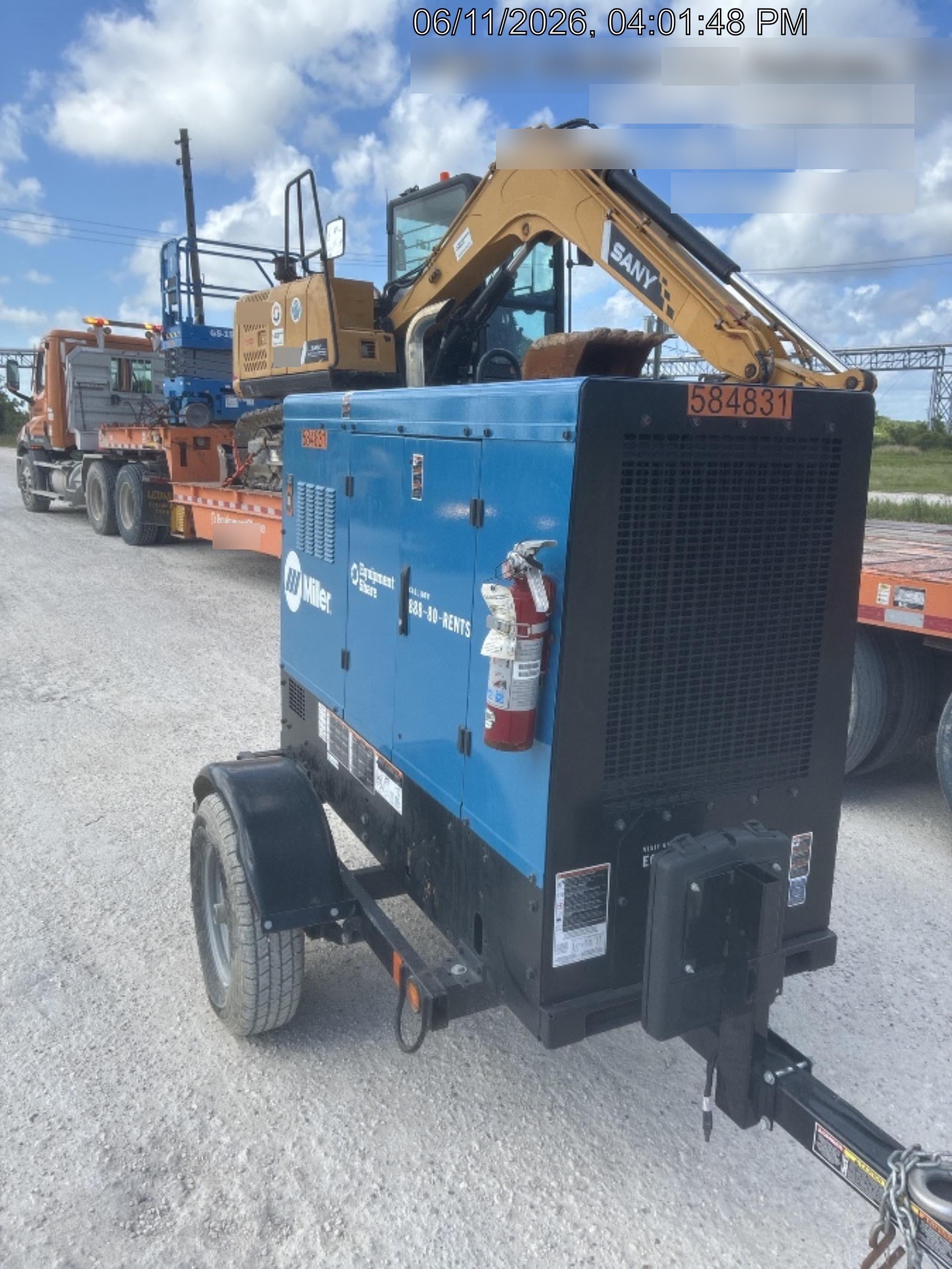 2025 MILLER ELECTRIC BIG BLUE 500