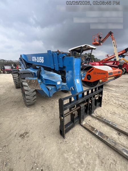 2017 Genie GTH-1056 Genie GTH1056, Solid Tires, 60" carriage, Light Kit, Open ROPS