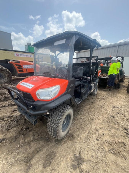 2020 Kubota RTV-X1140W-H Canopy, 4-Seater, Diesel, Windshield Acrylic Clear, Strobe Light, Backup Alarm