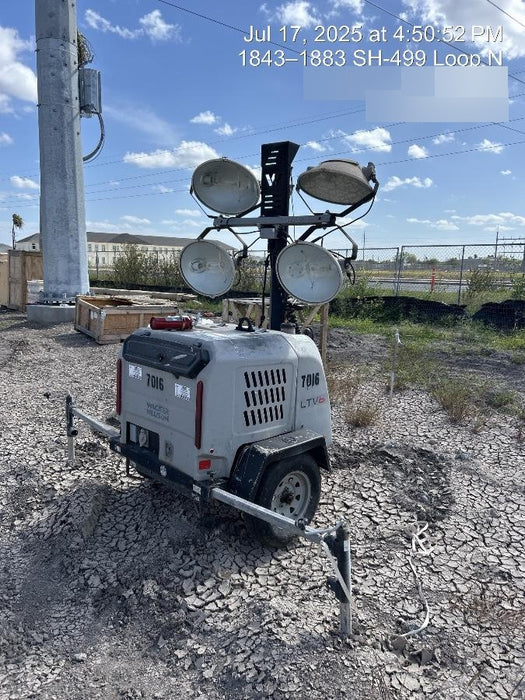 Wacker Neuson LTV6K-MH Wacker Neuson LTV6K Light Tower w/Kubota Engine