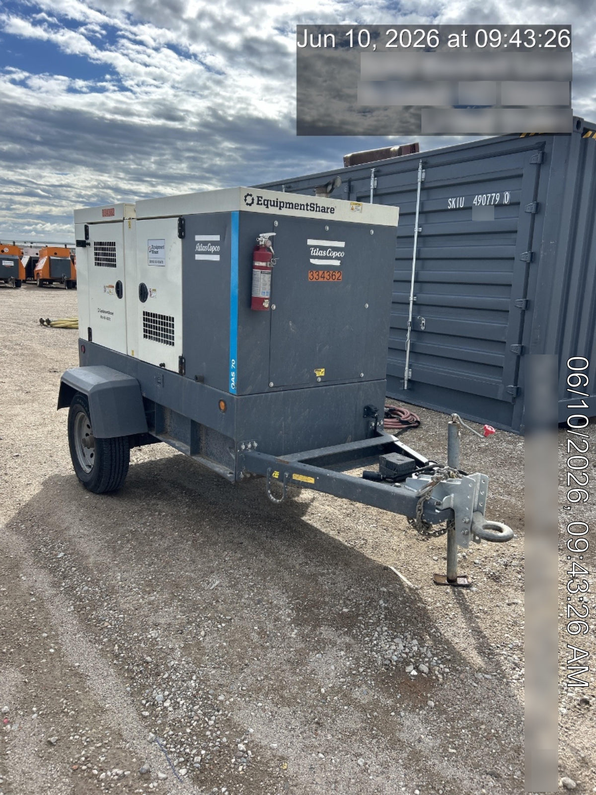 2023 ATLAS COPCO QAS 70